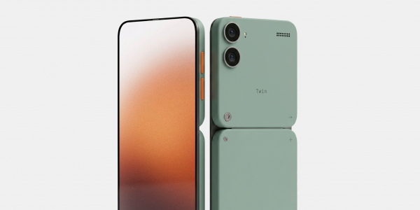 Представлен концепт Twin Phone &mdash; смартфона, который можно разделить на две&nbsp;части