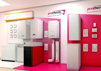 Установка газового котла Protherm: особенности и основные этапы монтажа + схемы подключения