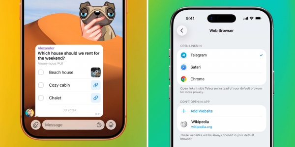 Telegram вышел на часах: представлено крупное обновление мессенджера Telegram вышел на часах: представлено крупное обновление мессенджера