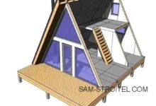 Photo of Как я построил дом A-Frame своими руками: от идеи до готового проекта