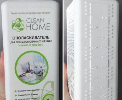 Ополаскиватель для посудомоечной машины: рейтинг лучших производителей