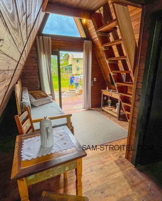 Как я построил уютный A-frame домик своими руками: личный опыт Как я построил уютный A-frame домик своими руками: личный опыт