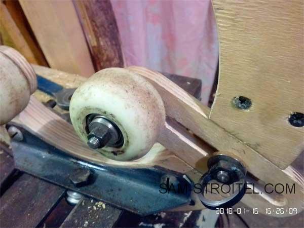 Самодельный токарный станок по дереву для домашней мастерской