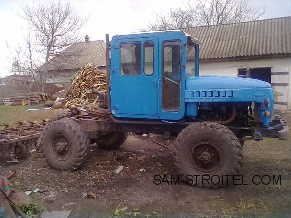 Самодельный трактор своими руками на базе ГАЗ-66 Самодельный трактор своими руками на базе ГАЗ-66