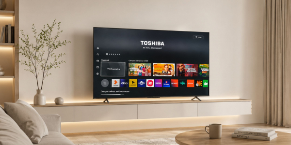 55-дюймовый умный 4K-телевизор от Toshiba отдают со скидкой 25%