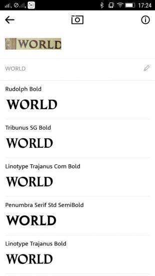 WhatTheFont &mdash; приложение для поиска шрифтов с&nbsp;картинок