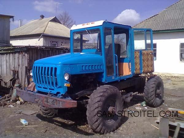 Самодельный трактор своими руками на базе ГАЗ-66 Самодельный трактор своими руками на базе ГАЗ-66