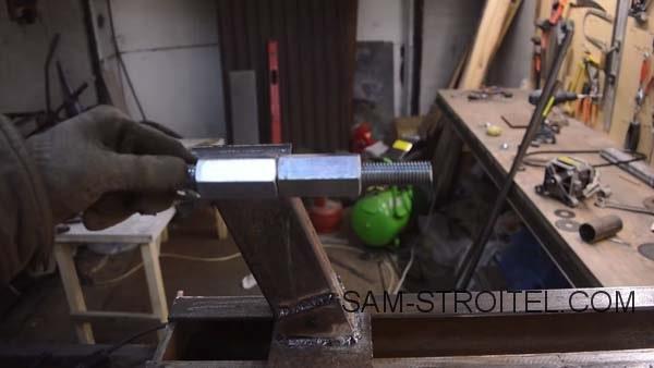Самодельный токарный станок из двигателя стиральной машины