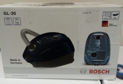 Обзор пылесоса с пылесборником Bosch GL30 BGL32003: надежный агрегат в базовой сборке