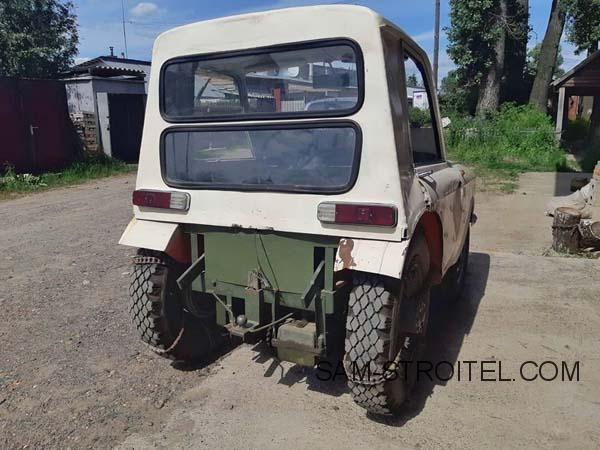 Авто самоделка из старого Москвича Авто самоделка из старого Москвича