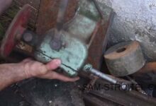 Photo of Сверлильный станок из двигателя от стиральной машины и ручной дрели