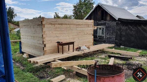 Баня из бруса своими руками: 12 фото пошаговой постройки Баня из бруса своими руками: 12 фото пошаговой постройки