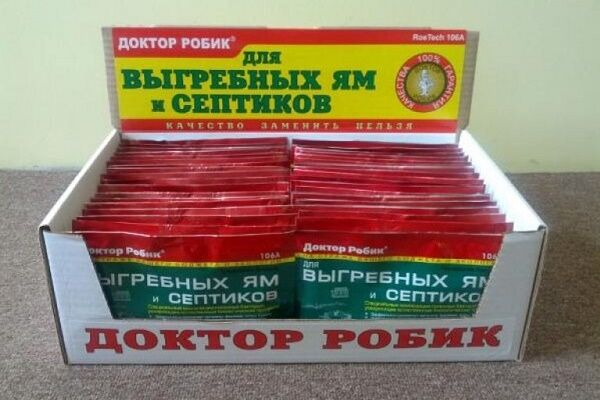 Бактерии для септиков &laquo;Доктор Робик&raquo;: советы при покупке и инструктаж по применению