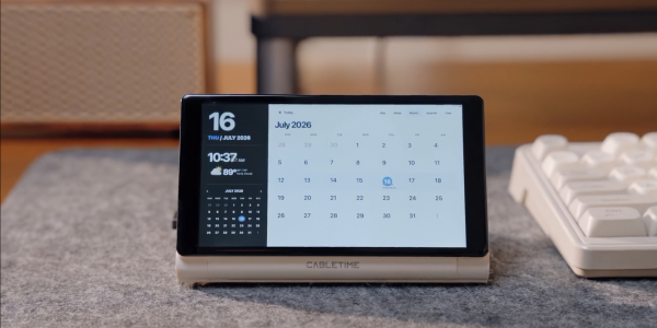 Cabletime представила ScreenDock &mdash; USB-хаб с&nbsp;8 портами и&nbsp;полноценным 5,5‑дюймовым экраном