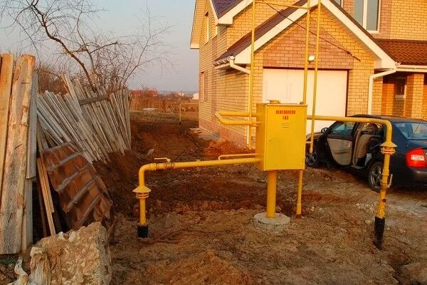 Как производится подключение газа к частному дому: устройство ввода + монтаж системы