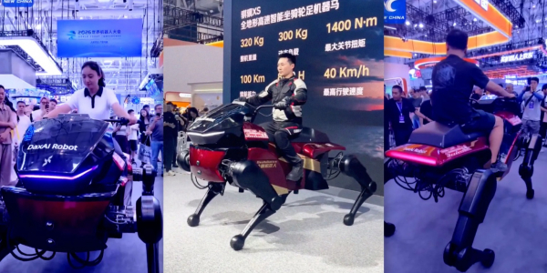 Китайцы обскакали Kawasaki и&nbsp;показали своего робоконя
