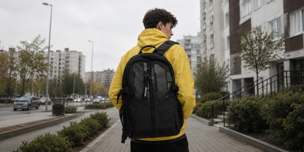 Нашли на распродаже вместительный рюкзак от Li-Ning, которому не страшен дождь