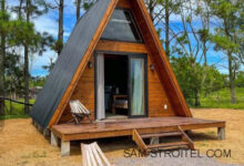 Photo of Как я построил уютный A-frame домик своими руками: личный опыт