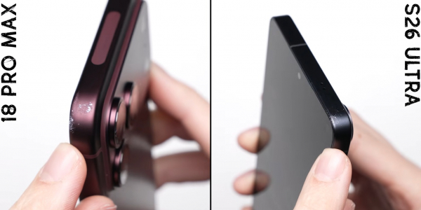iPhone 18 Pro Max и Galaxy S26 Ultra сравнили на прочность — один разбился вдребезги iPhone 18 Pro Max и Galaxy S26 Ultra сравнили на прочность — один разбился вдребезги