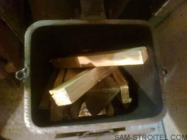 Печь ракетная из баллона Печь ракетная из баллона