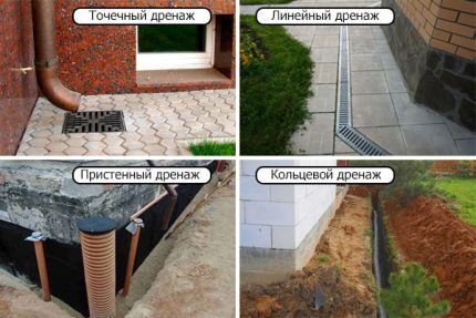 Как сделать дренаж фундамента дома своими руками: пошаговый инструктаж по обустройству