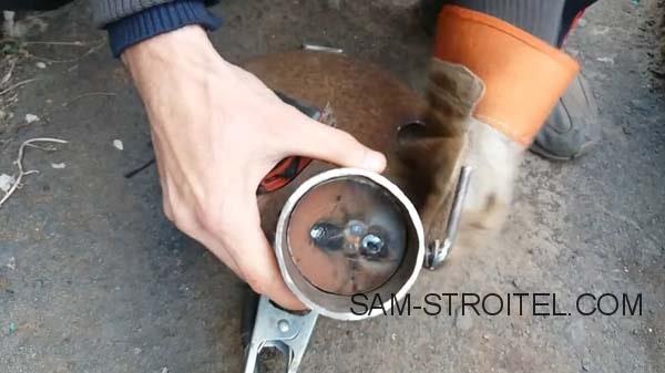 Буржуйка из газового баллона с теплообменниками (39 фото) Буржуйка из газового баллона с теплообменниками (39 фото)