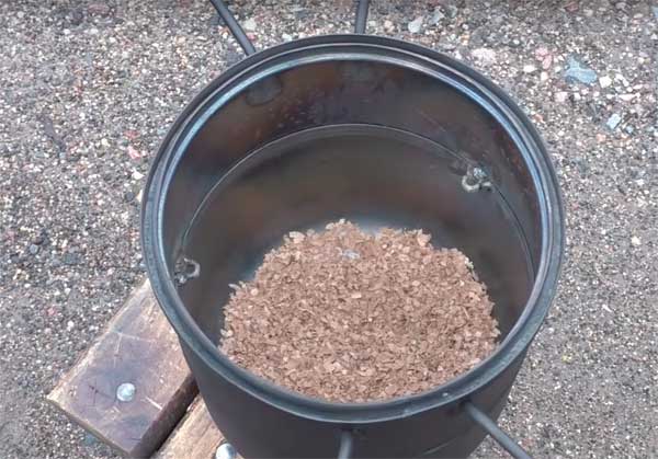Коптильня из газового баллона своими руками