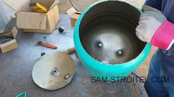 Печь из баллона своими руками Печь из баллона своими руками