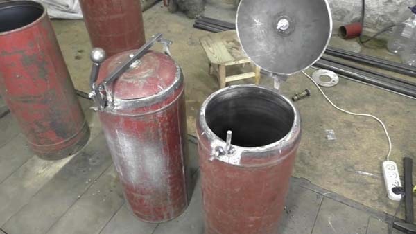 Печь из газовых баллонов сделанная своими руками Печь из газовых баллонов сделанная своими руками
