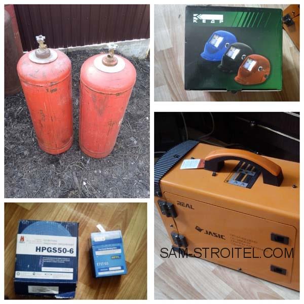 Самодельная печь из газовых баллонов