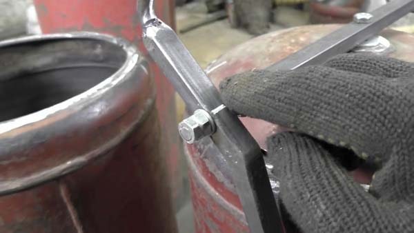 Печь из газовых баллонов сделанная своими руками Печь из газовых баллонов сделанная своими руками