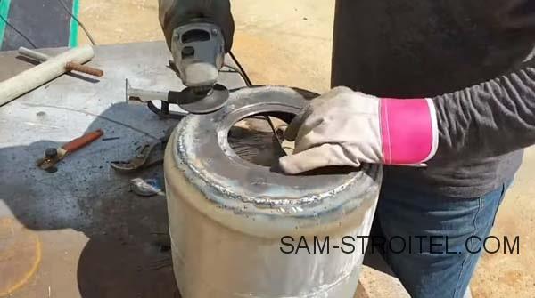 Печь из баллона своими руками Печь из баллона своими руками