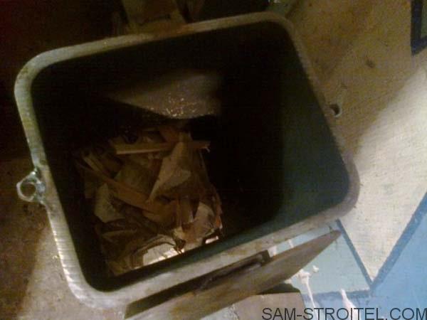 Печь ракетная из баллона Печь ракетная из баллона