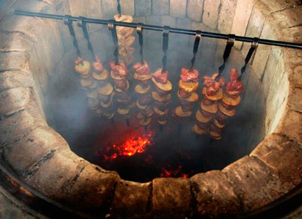 Тандыр из кирпича строим своими руками