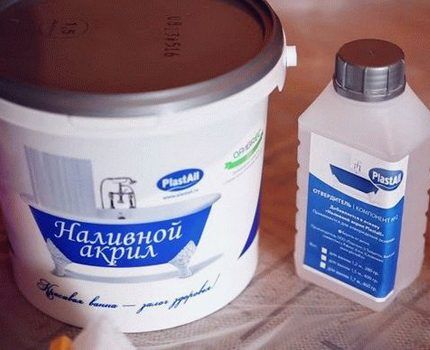 Восстановление ванны жидким акрилом: ремонт эмалевого покрытия своими руками Восстановление ванны жидким акрилом: ремонт эмалевого покрытия своими руками