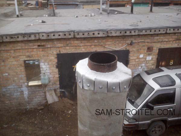 Самодельная печь из газовых баллонов