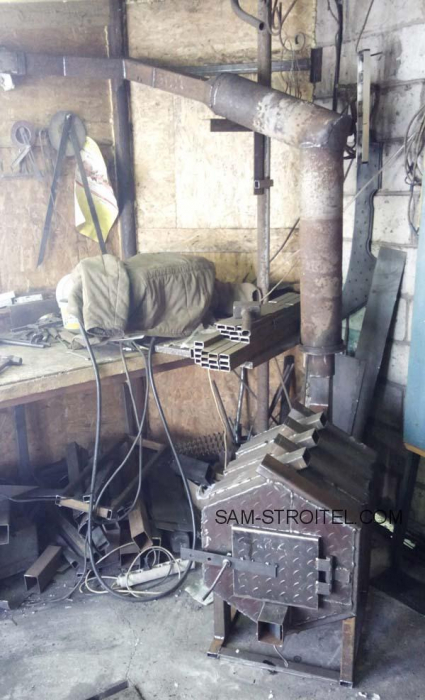 Булерьян своими руками из профильной трубы 80х40 Булерьян своими руками из профильной трубы 80х40