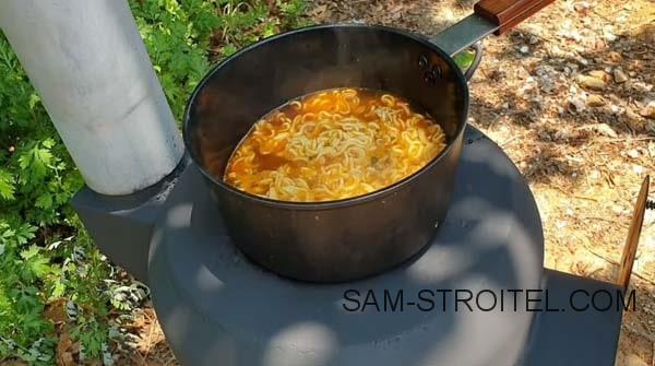 Печь из баллона своими руками Печь из баллона своими руками
