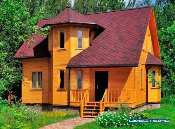 Дом из профилированного бруса