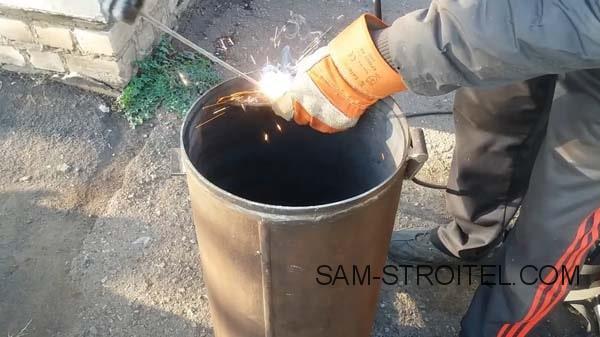Буржуйка из газового баллона с теплообменниками (39 фото) Буржуйка из газового баллона с теплообменниками (39 фото)