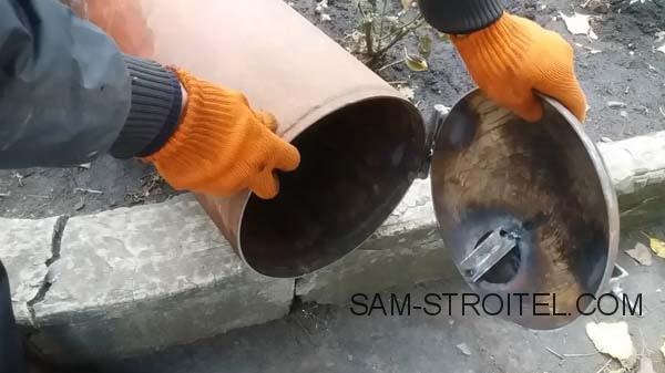 Буржуйка из газового баллона с теплообменниками (39 фото) Буржуйка из газового баллона с теплообменниками (39 фото)
