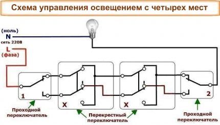 Перекидной выключатель: маркировка, виды, особенности подключения Перекидной выключатель: маркировка, виды, особенности подключения