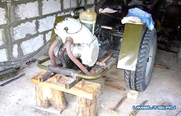 Самодельный квадроцикл с двигом от ИЖ Планета 3