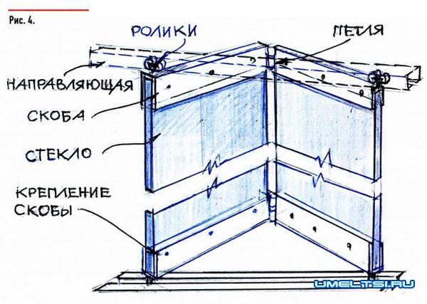 Безрамное остекление веранды и террасы
