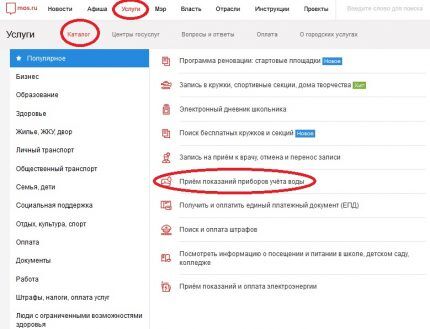 Показания счетчиков воды: алгоритм снятия показаний и их передачи в контролирующие органы