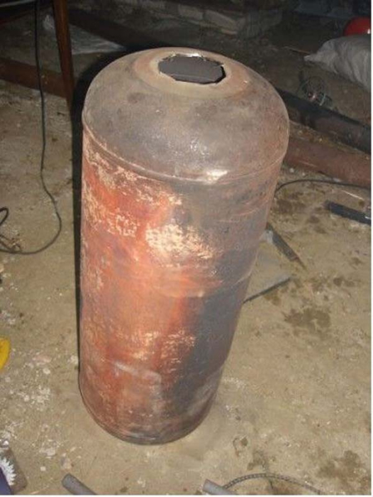 Буржуйка из газового баллона: пошаговые фото