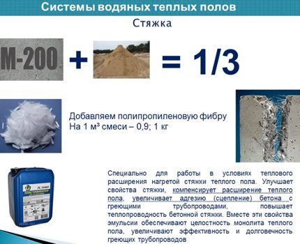Стяжка на теплый водяной пол: выбор толщины и востребованные способы устройства