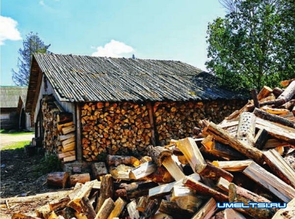 Строим дровяник: надежное хранилище для дров