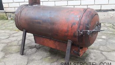 Photo of Печь из баллона своими руками: простая и проверенная конструкция