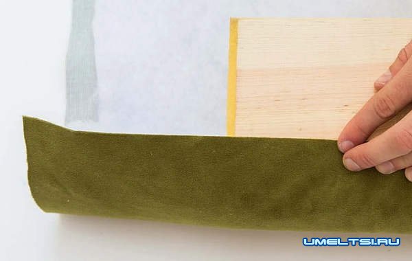 Мягкое изголовье для кровати своими руками